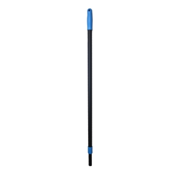 Impact Flat Mop Adjustable Handle, Adjustable 40&quot;-71&quot;, Black/Blue