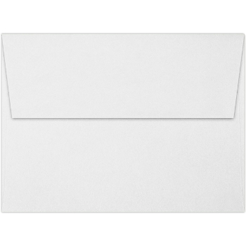 JAM Paper A7 Invitation Envelopes, 70 lb, 5-1/4&quot; x 7-1/4&quot;, Bright White, 1000/Case