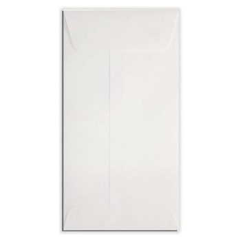 JAM Paper Open End Envelopes, 70lb, 6&quot; x 11 1/2&quot;, White, 250/Carton