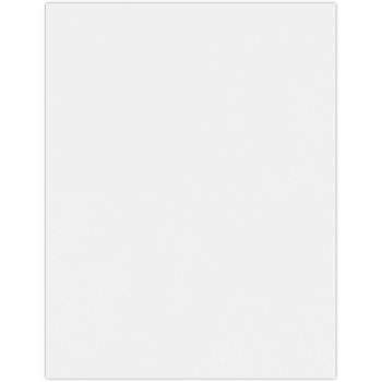 JAM Paper LUXPaper Cardstock, 80 lb, 8.5” x 11”, White, 1000/Case