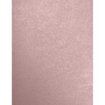 JAM Paper Craft Paper, 8 1/2&quot; x 11&quot;, Misty Rose Metallic, Sirio Pearl, 50/Pack