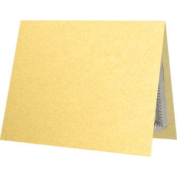 JAM Paper LUXPaper Certificate Holders, 105 lb, 9-1/2&quot; x 12&quot;, Gold Metallic, 250/Carton