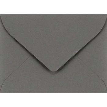 JAM Paper #17 Mini Envelopes, 80 lb, 2 11/16&quot; x 3 11/16&quot;, Smoke, 250/Carton