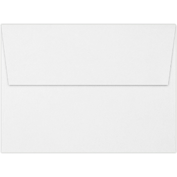 JAM Paper LUXPaper A7 Invitation Envelopes, 80 lb, 5 1/4&quot; x 7 1/4&quot;, Bright White, 1000/Case