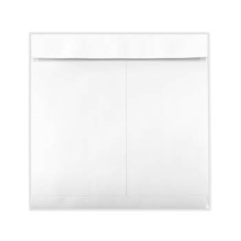 JAM Paper LUXPaper 13 x 13 Square Envelopes, 28 lb, 12-3/4&quot; x 12-3/4&quot;, White, 1000/Case