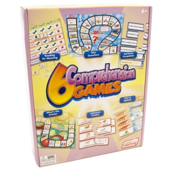 Junior Learning Comprehension Game Set, 6 Games