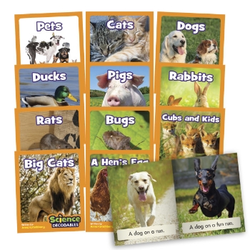 Junior Learning Science Decodables Phase 12 Non-Fiction Readers, For Ages 4 and Up