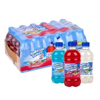 Hawaiian Punch Red, White and Blue Variety Pack, 10 oz, 24 Bottles/Case