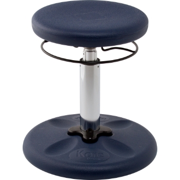 Kore Kids Adjustable Standard Wobble Chair, 14-19&quot;, Dark Blue