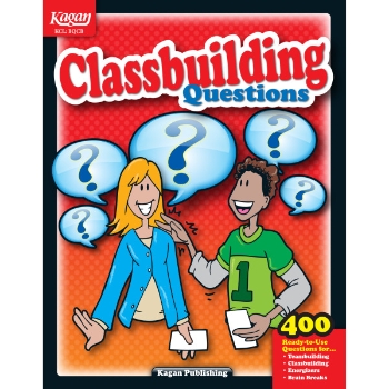 Kagan Publishing Classbuilding Questions, For Ages 4 and Up, 400 Classbuilding Questions