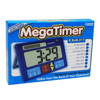 Kagan Publishing MegaTimer, 9.5&quot; x 6.5&quot;, For Ages 4 and Up