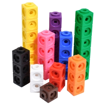 Learning Advantage Math Cubes, For Ages 3 and Up, Set of 100 Cubes