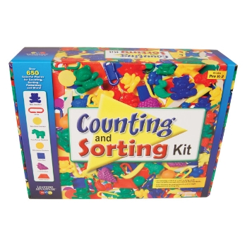 Learning Advantage Counting &amp; Sorting Kit, Ages 4-7, 650 Pieces
