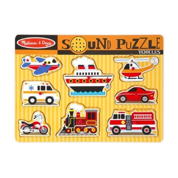 Melissa &amp; Doug Sound Puzzles, Vehicle