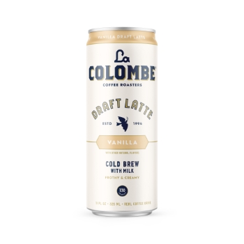 La Colombe Vanilla Draft Latte, 11 oz, 12 Cans/Case