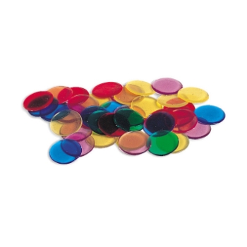 Learning Resources Transparent Counters, 250/Set