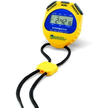 Learning Resources Big-Digit Stopwatch, Yellow