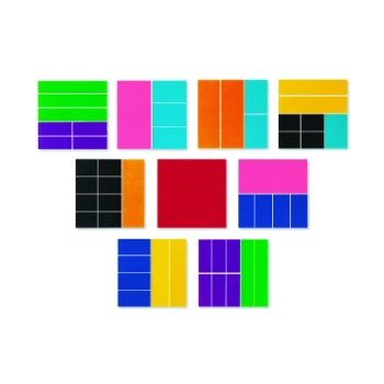 Learning Resources Rainbow Fraction Squares