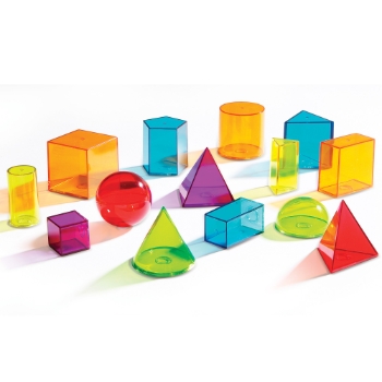 Learning Resources View-Thru Geometric Solids