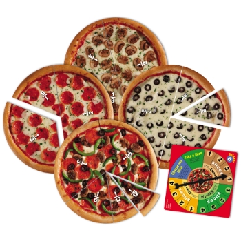 Learning Resources Pizza Fraction Fun Game