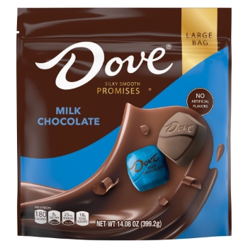 Dove Chocolate Promises Milk Chocolate Individually Wrapped Candy, 14.08 oz