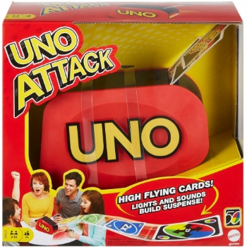 Mattel UNO Attack Card Game and Card Blaster