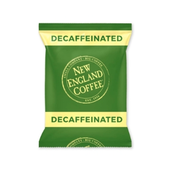 New England Coffee Pre-measured Coffee Kit, Breakfast Blend Decaf, 2.0 oz., 42/CS