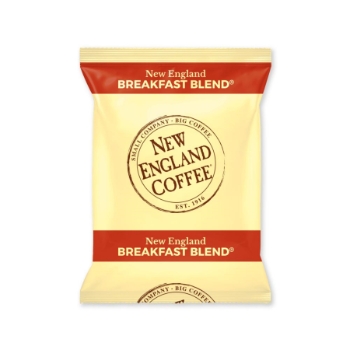 New England Coffee Pre-measured Coffee Packs, Breakfast Blend, 2.5 oz., 24/CS