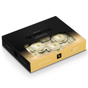 Nespresso Professional Coffee Caffe Vanilio Capsules, Roasted/Custard/Malt Cereal Notes, 300 Capsules/Case