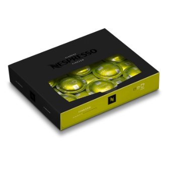 Nespresso Professional Coffee Finezzo Capsules, Jasmine/Orange Blossom/Bergamot Notes, 50 Capsules/Box