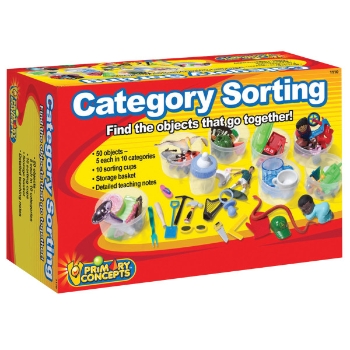 Primary Concepts Category Sorting Object Set