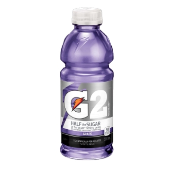 Gatorade G2 Sports Drink, Grape, 20 fl oz, 24/Case