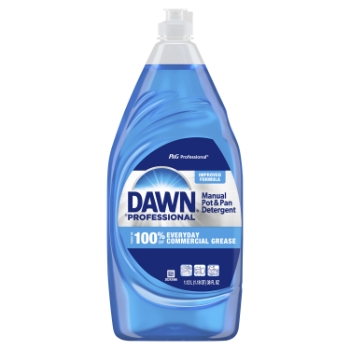 Dawn Professional Manual Pot and Pan Detergent Dish Soap, Liquid Concentrate, 38 oz, Original Scent