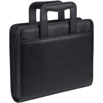 Samsill Letter Portfolio Binder Case, 8 1/2&quot; x 11&quot;, Black