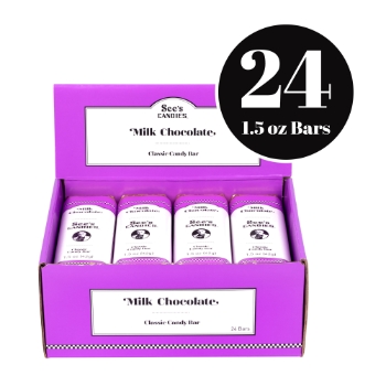 See&#39;s Candies Milk Chocolate Bar, 1.5 oz, 24/Pack