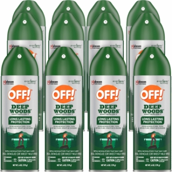 OFF! Deep Woods Insect Repellent, 12/Carton