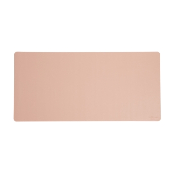 Smead Desk Pad, Vegan Leather with Non-Slip Faux Suede Backing, 36” x 17”, Dusty Rose