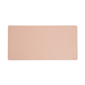 Smead Desk Pad, Vegan Leather with Non-Slip Faux Suede Backing, 31.5” x 15.7”, Dusty Rose