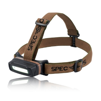 Spec Ops Rechargeable LED Headlamp With Removable Light, 2 Light Modes, Tan