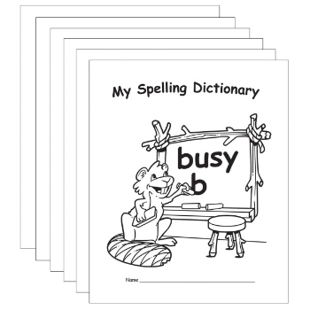 Edupress My Spelling Dictionary, 32 Pages, 8.5 in x 7 in, 6/Pack