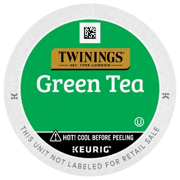TWININGS K-Cup&#174; Pods, Tea, Green, 24/BX