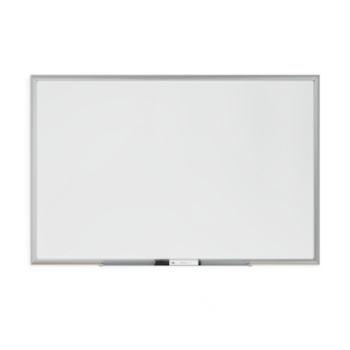 U Brands Magnetic Dry-Erase Board, 36&quot; x 24&quot;, Silver Aluminum Frame