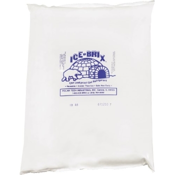 W.B. Mason Co. Reusable Cold Packs, 48 oz, 10 1/4&quot; x 8&quot; x 1 1/2&quot;, 6/Case