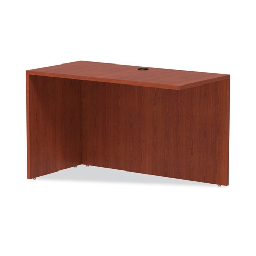 Alera Valencia Series Reversible Return/ Bridge Shell, 47.25w X 23.63d X 29.5h, Gray - Desk Returns | Alera