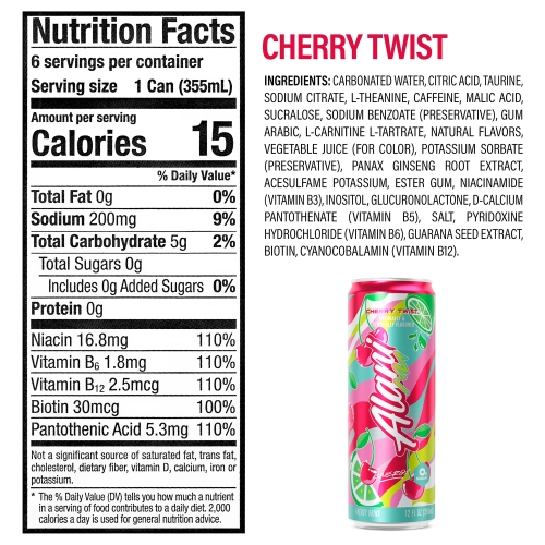 Alani Energy Sweet Splash Variety Pack, 12 oz, 18/Pack - W.B. Mason