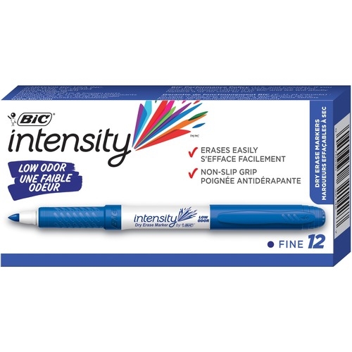 Intensity Low Odor Fine Point Dry Erase Marker, Fine Bullet Tip, Red, Dozen Intensity Low Odor Fine Point Dry Erase Marker, Fine Bullet Tip, Red, Dozen