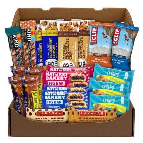 Snack Box Pros Healthy Snack Bar Box, 21/Box - W.B. Mason