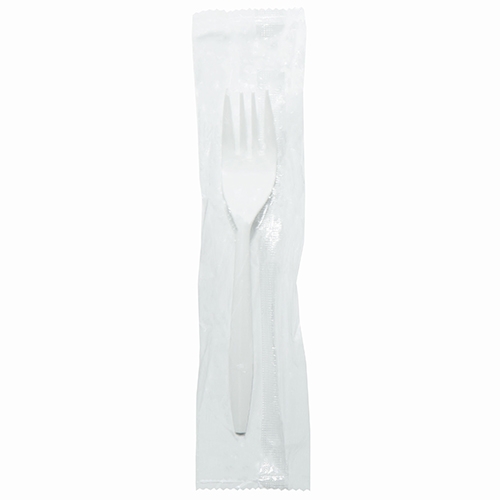 Chef's Supply Individually Wrapped Forks, Medium Weight, Polypropylene ...