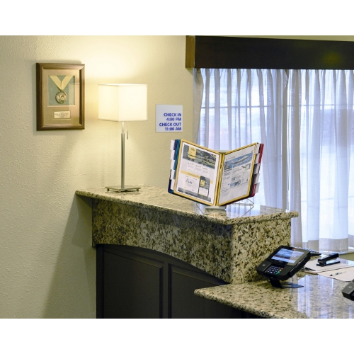 Instaview Desktop Reference System Durable INSTAVIEW® Desktop Reference Display System, Assorted Colors ...