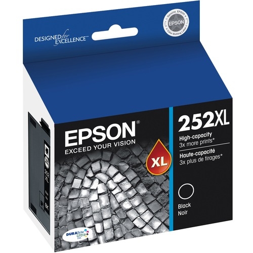 T252XL120-S (252XL) DURABrite Ultra High-Yield Ink, 1,100 Page-Yield, Black T252XL120-S (252XL) DURABrite Ultra High-Yield Ink, 1,100 Page-Yield, Black